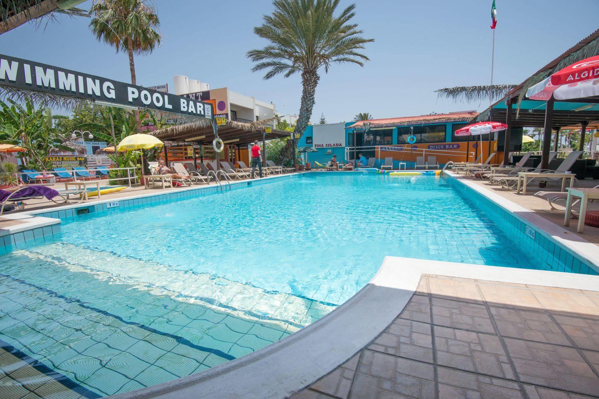Kkaras Hotel 3 Star Ayia Napa Exterior foto